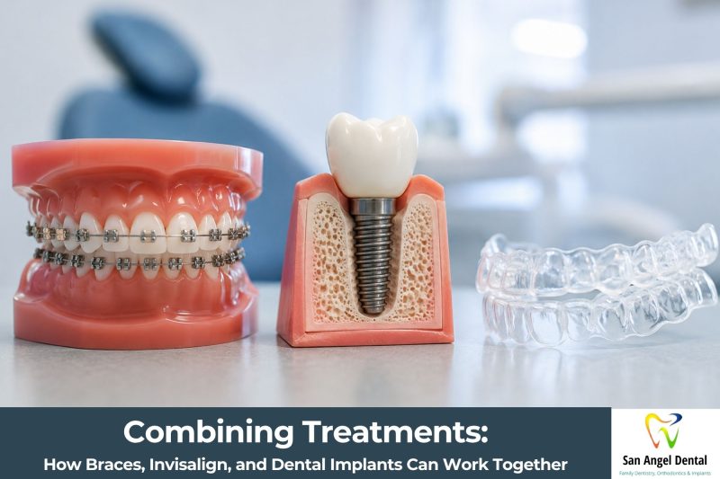Combining Treatments How Braces, Invisalign, and Dental Implants Can Work Together